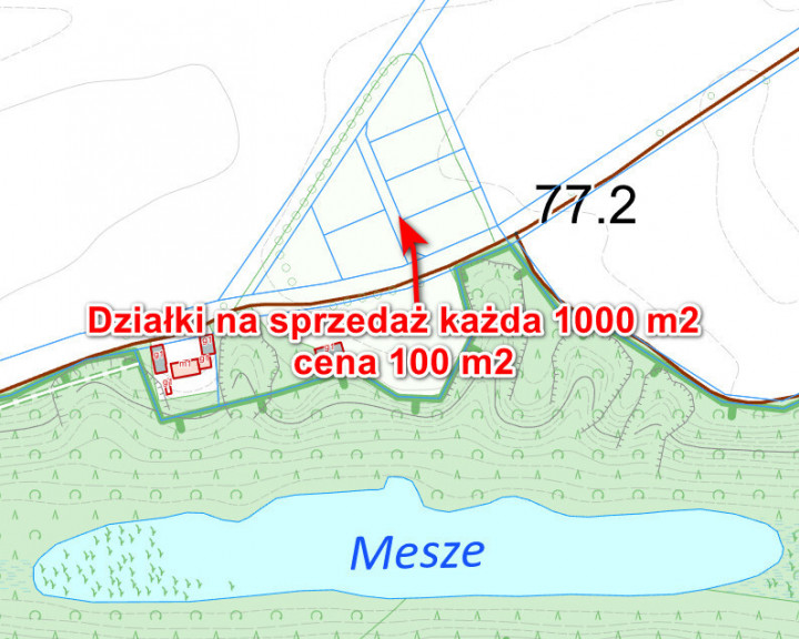 Działka Sprzedaż Mesze